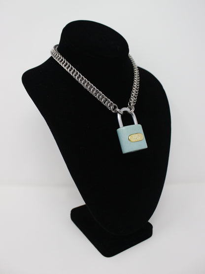 Devoted Heart Vintage Lock Chains