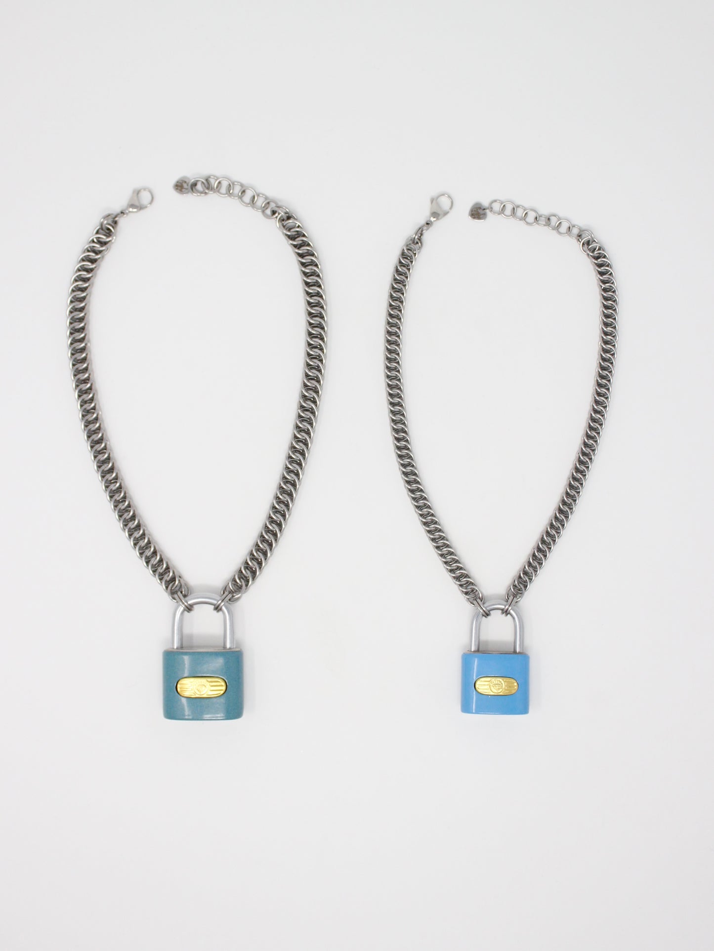 Devoted Heart Vintage Lock Chains