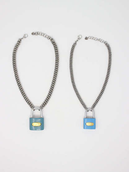 Devoted Heart Vintage Lock Chains