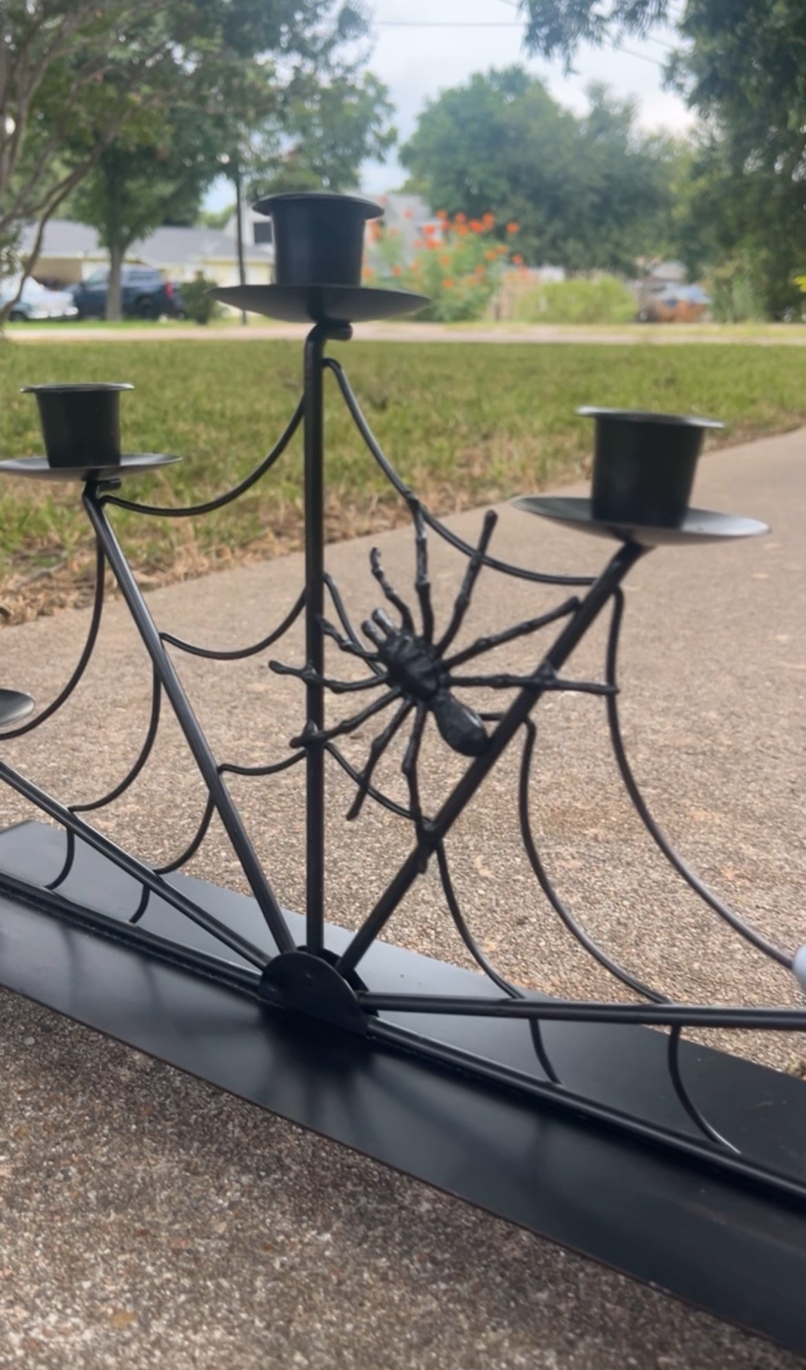 y2k spiderweb candelabra for marissa