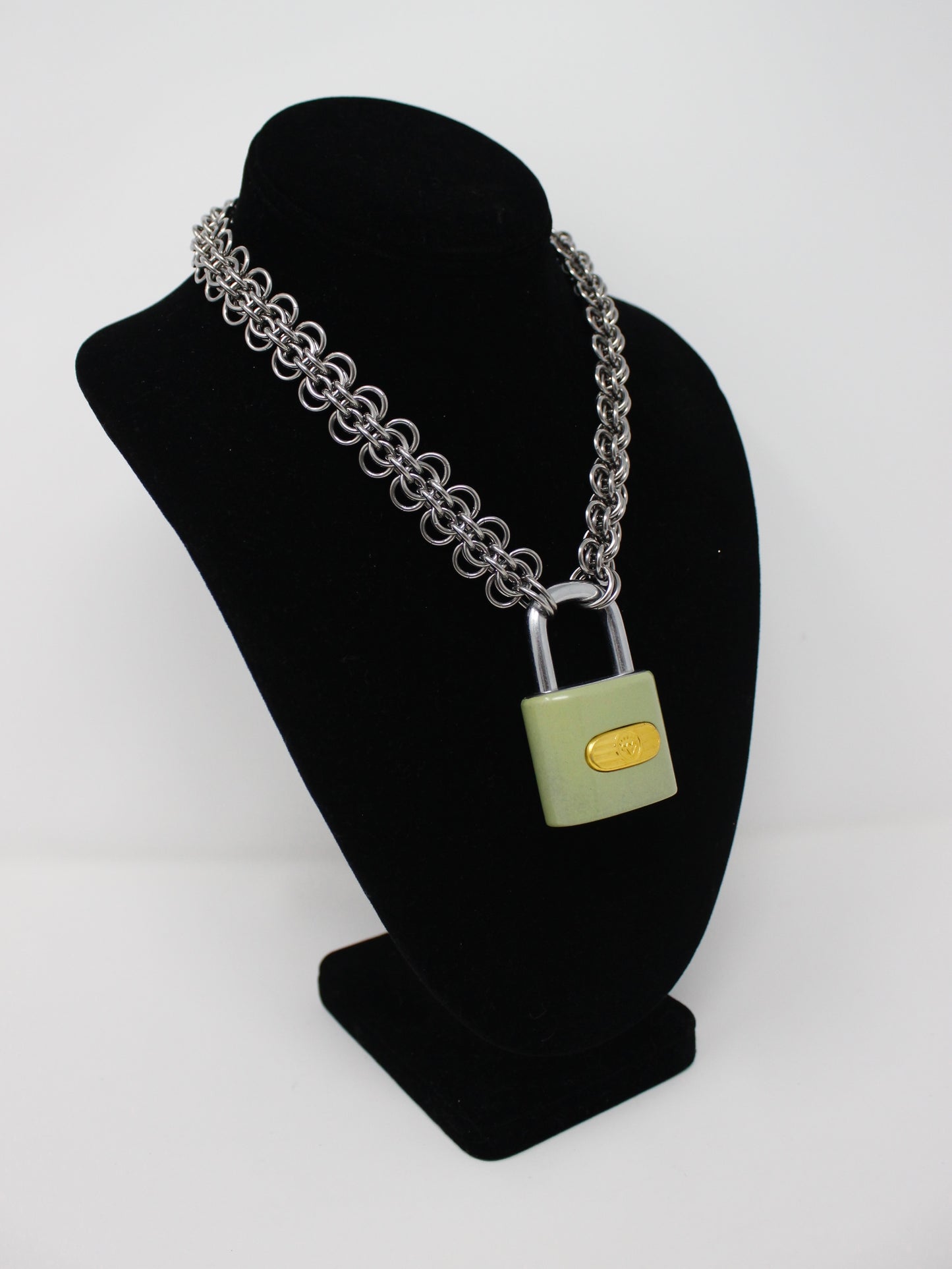 Devoted Heart Vintage Lock Chains