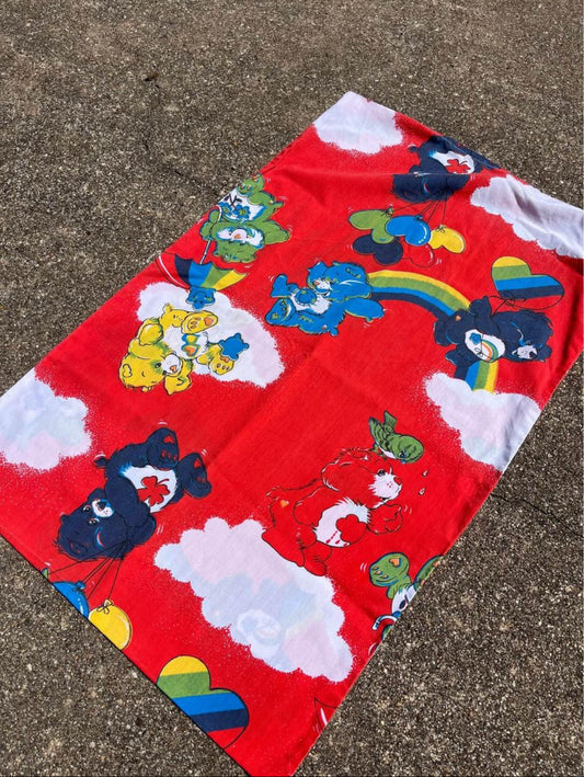 70s/80s care bear pillowcase