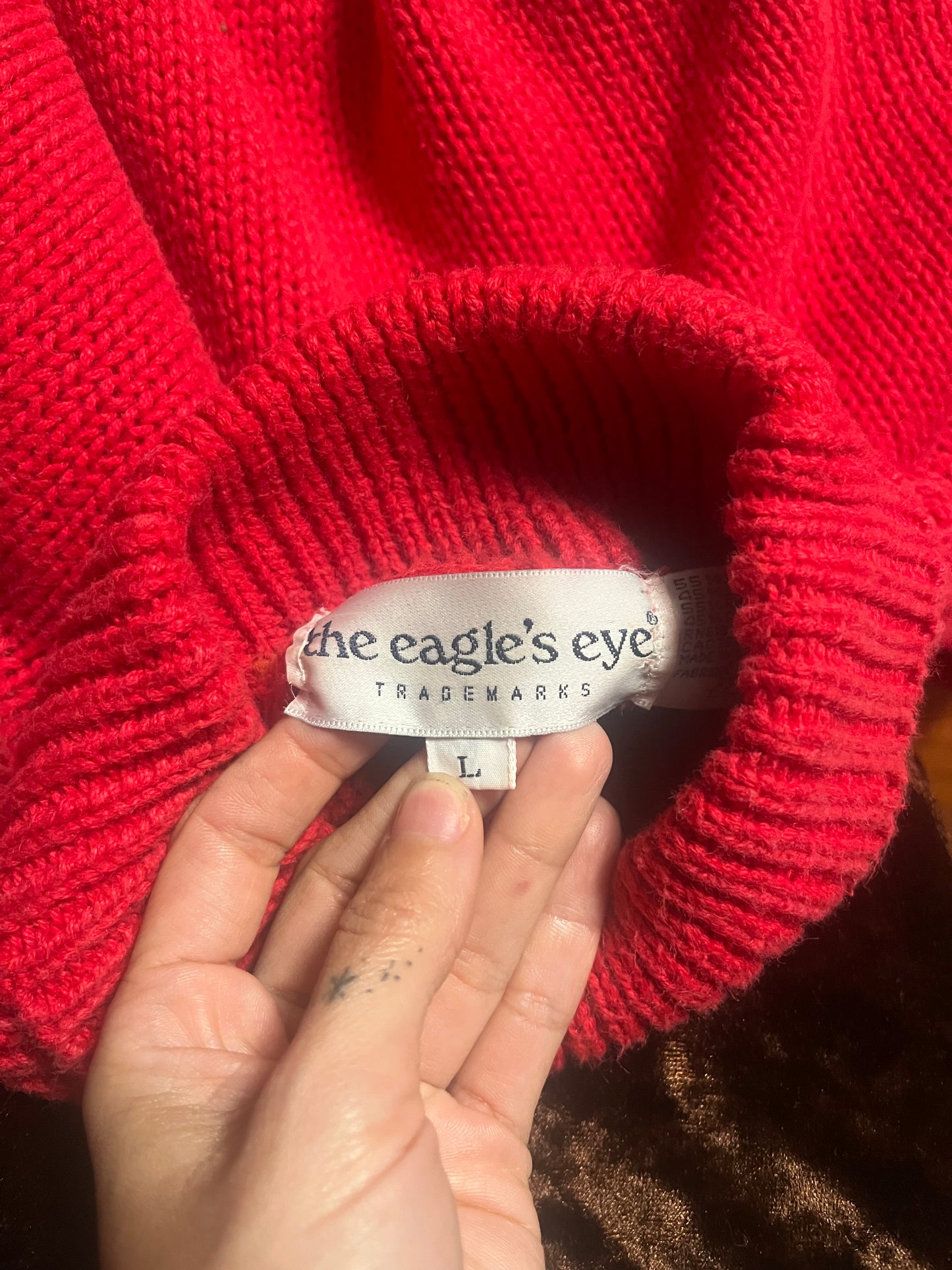 1980s Eagle Eye Pepsi Sweater [S-M]