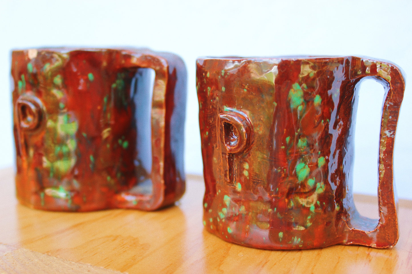 1970s Hand Forged Espresso Mugs