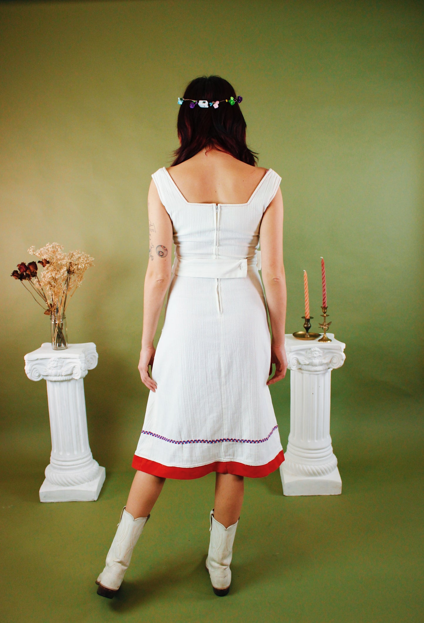 1970s Midsommar Folk Dress