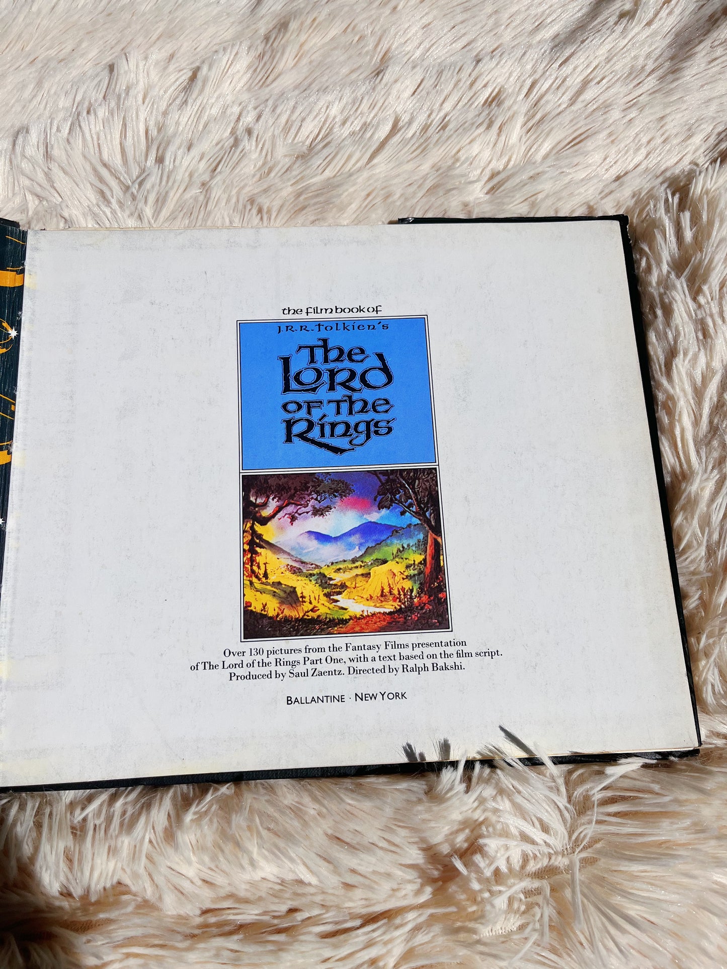 1978 Film Book of Tolkien’s LOTR