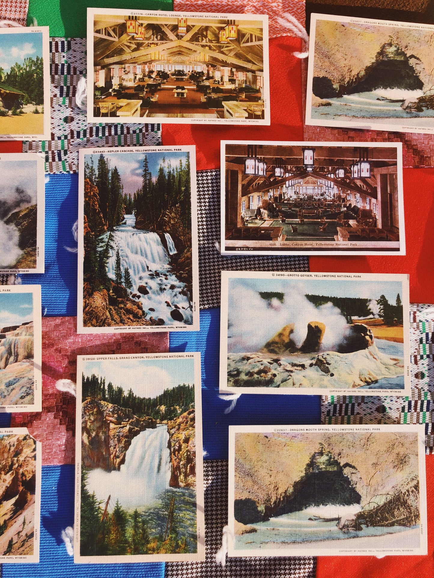 1940s Yellowstone Postcards