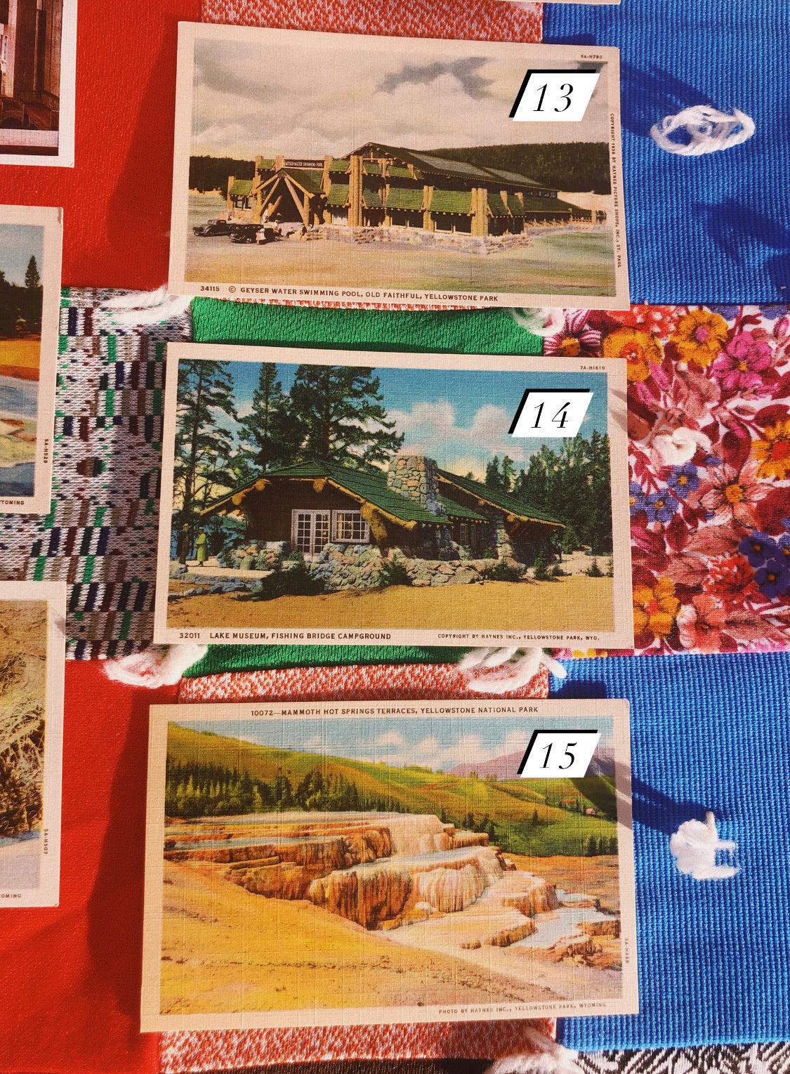 1940s Yellowstone Postcards