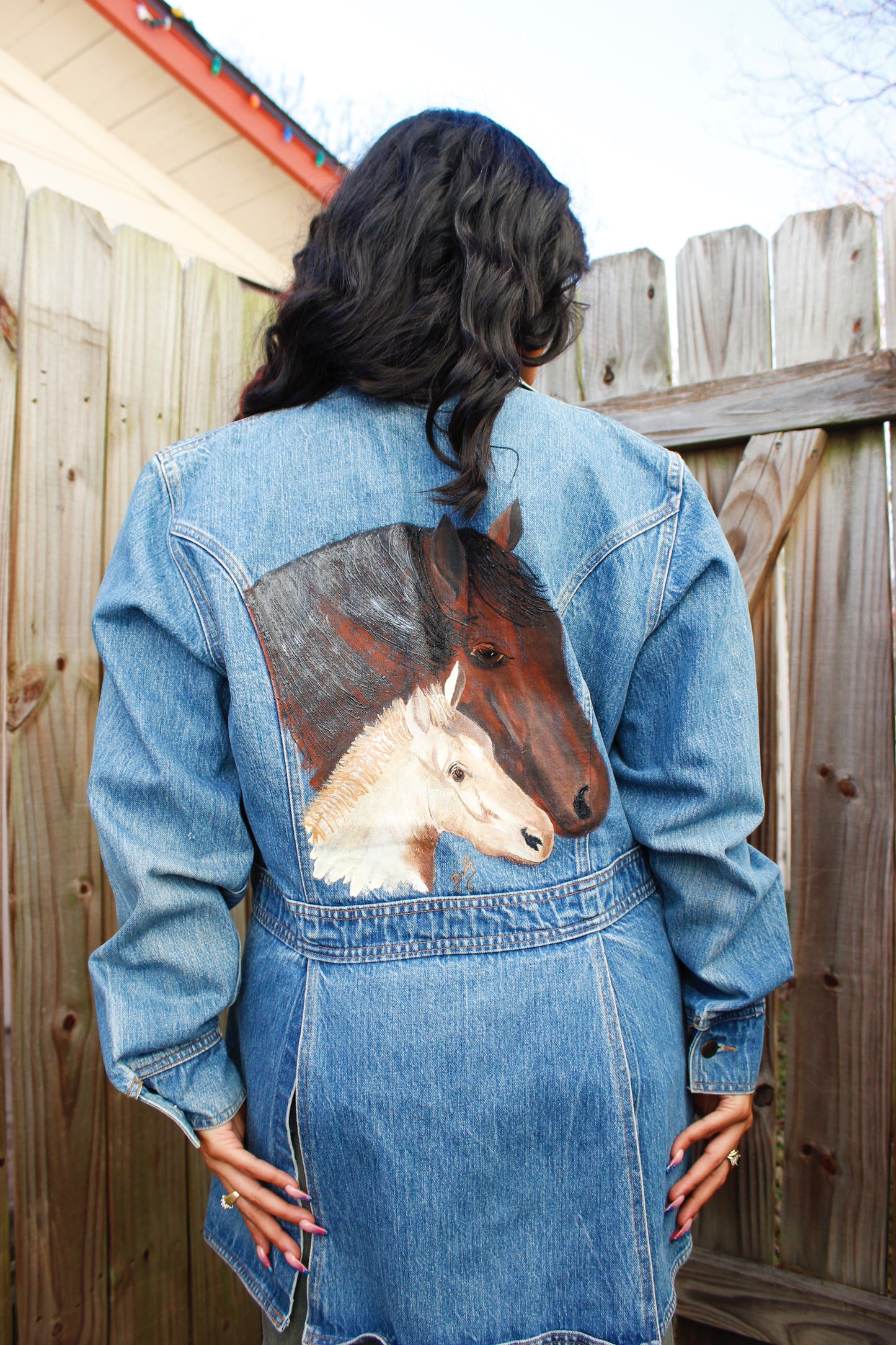 1970s Horse Fam Levi’s Orange Tab Chore