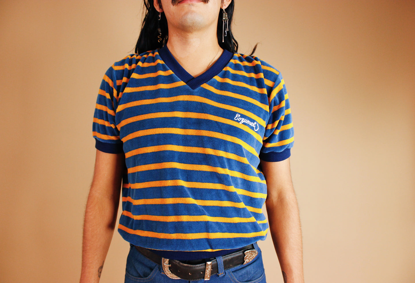 1970s/80s Striped Terry Tee