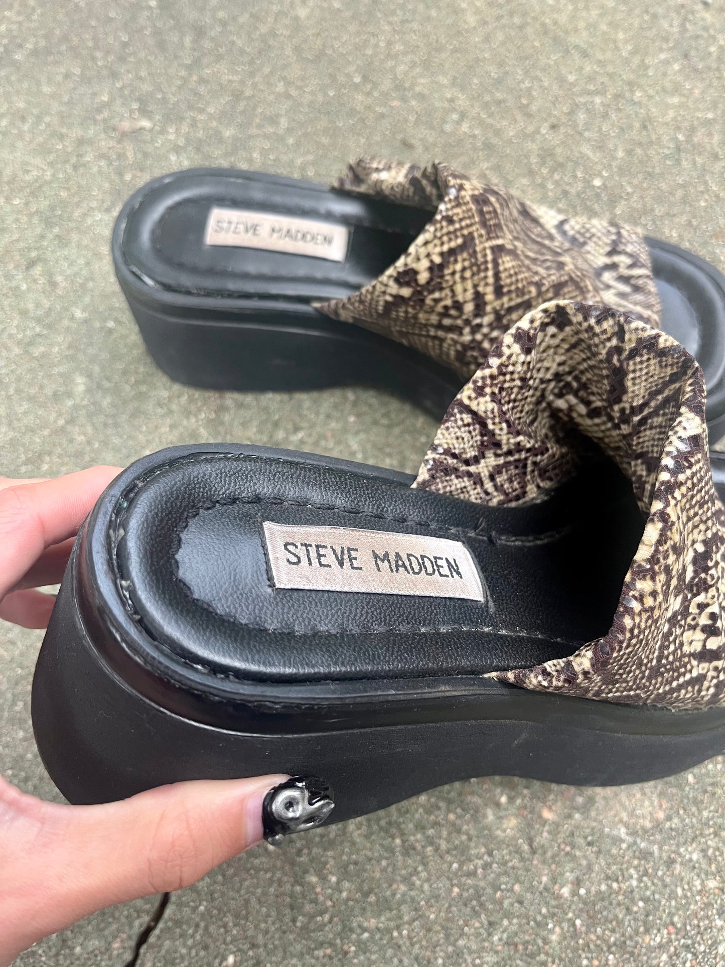 1990s Madden Snake Venom Sandals [W6/7]