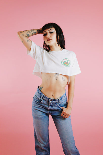 1980s Cropped Camp Tee