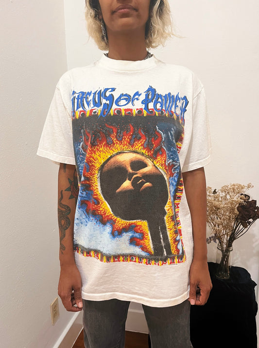 1990s Circus of Power RARE Metal Tee