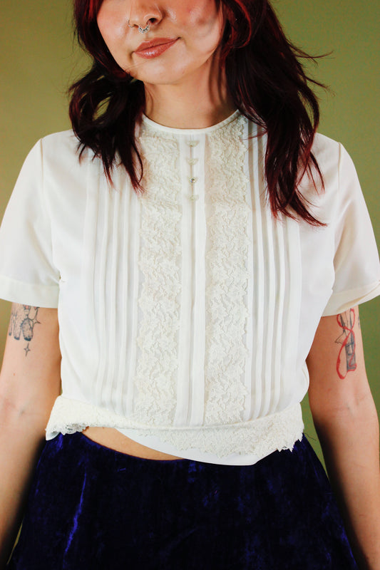 1960s Daphne Crop Top