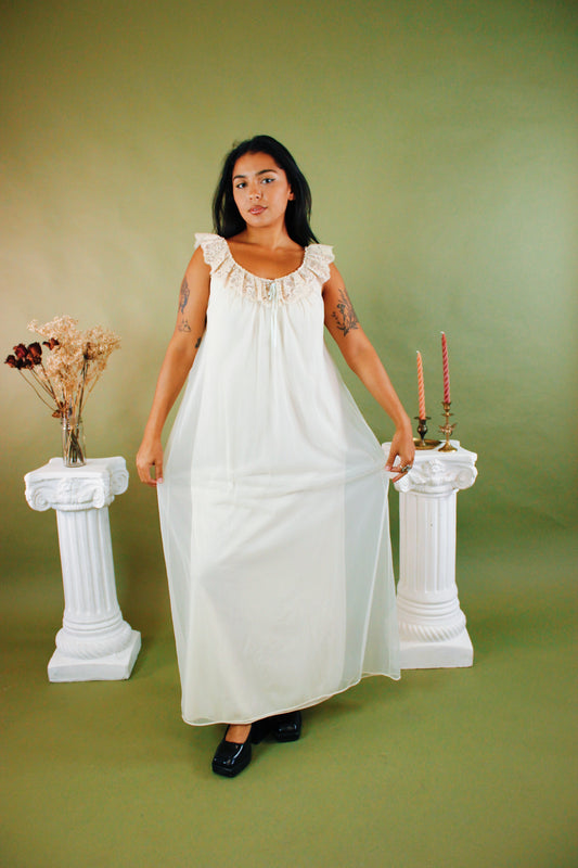 1970s Phantom Slip Dress