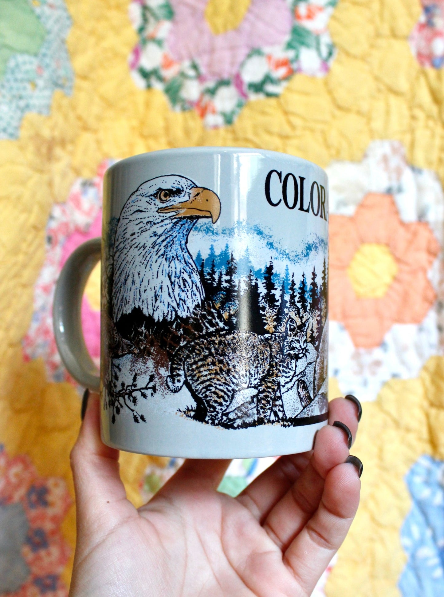 1980s Colorado Wildlife Mug