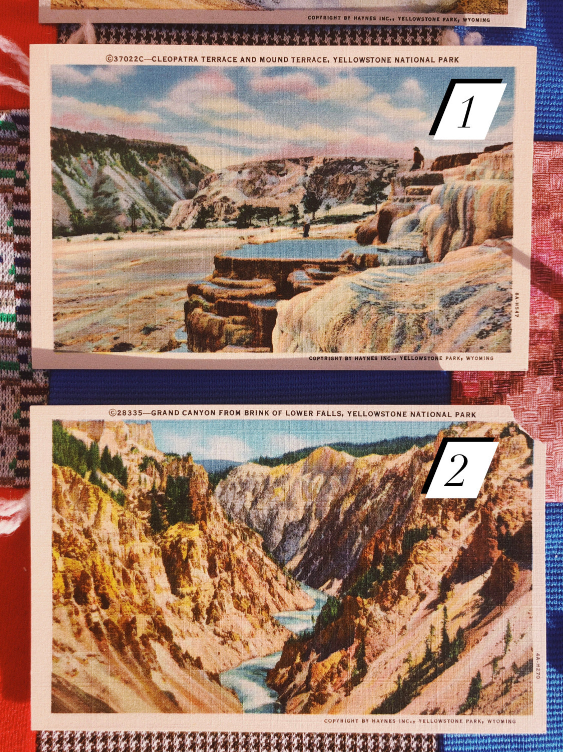 1940s Yellowstone Postcards