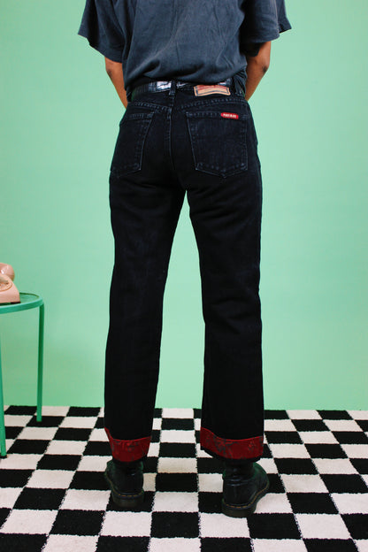 1990s Spirits Flame Jeans