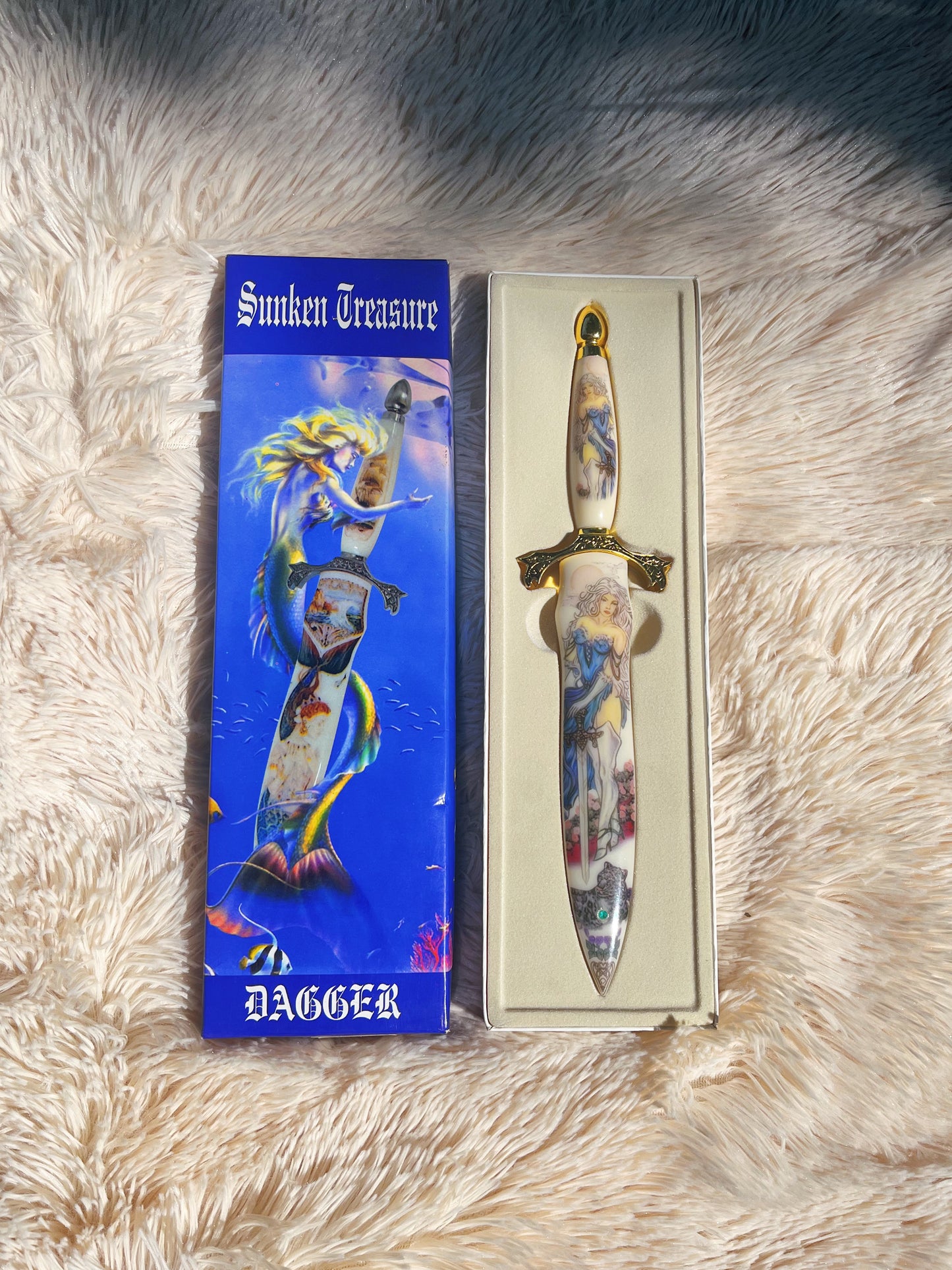 1980s/90s Ice Princess Dagger