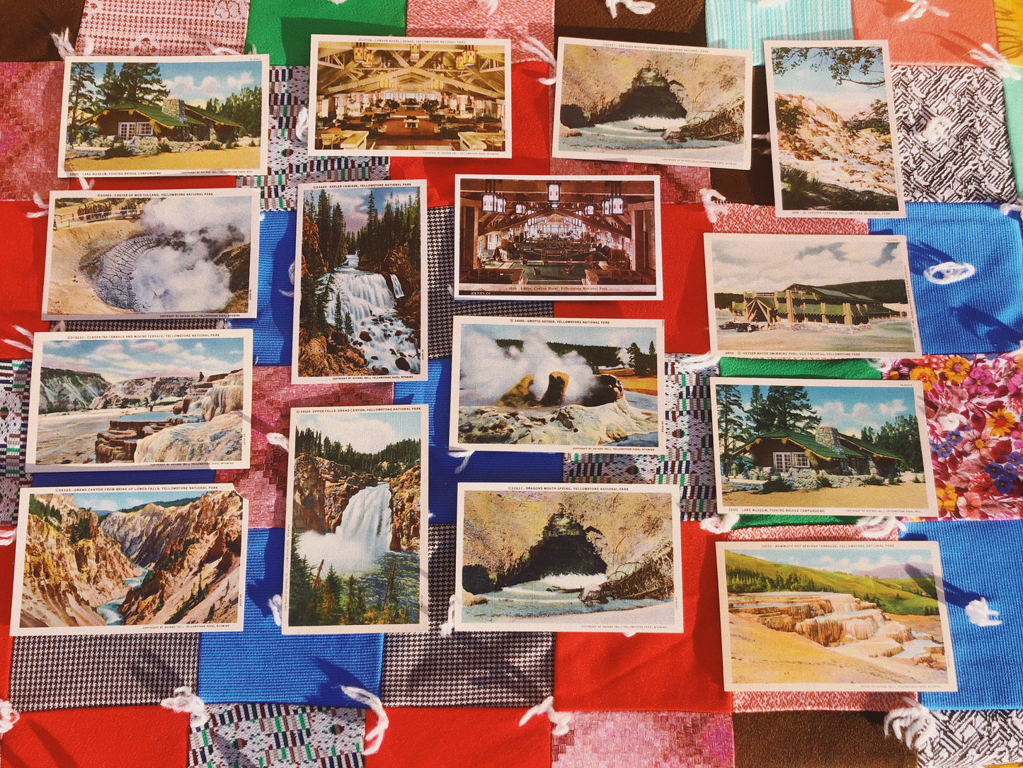 1940s Yellowstone Postcards