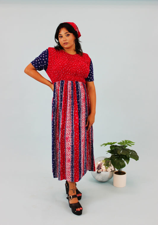 1960s Classic Red Bandana