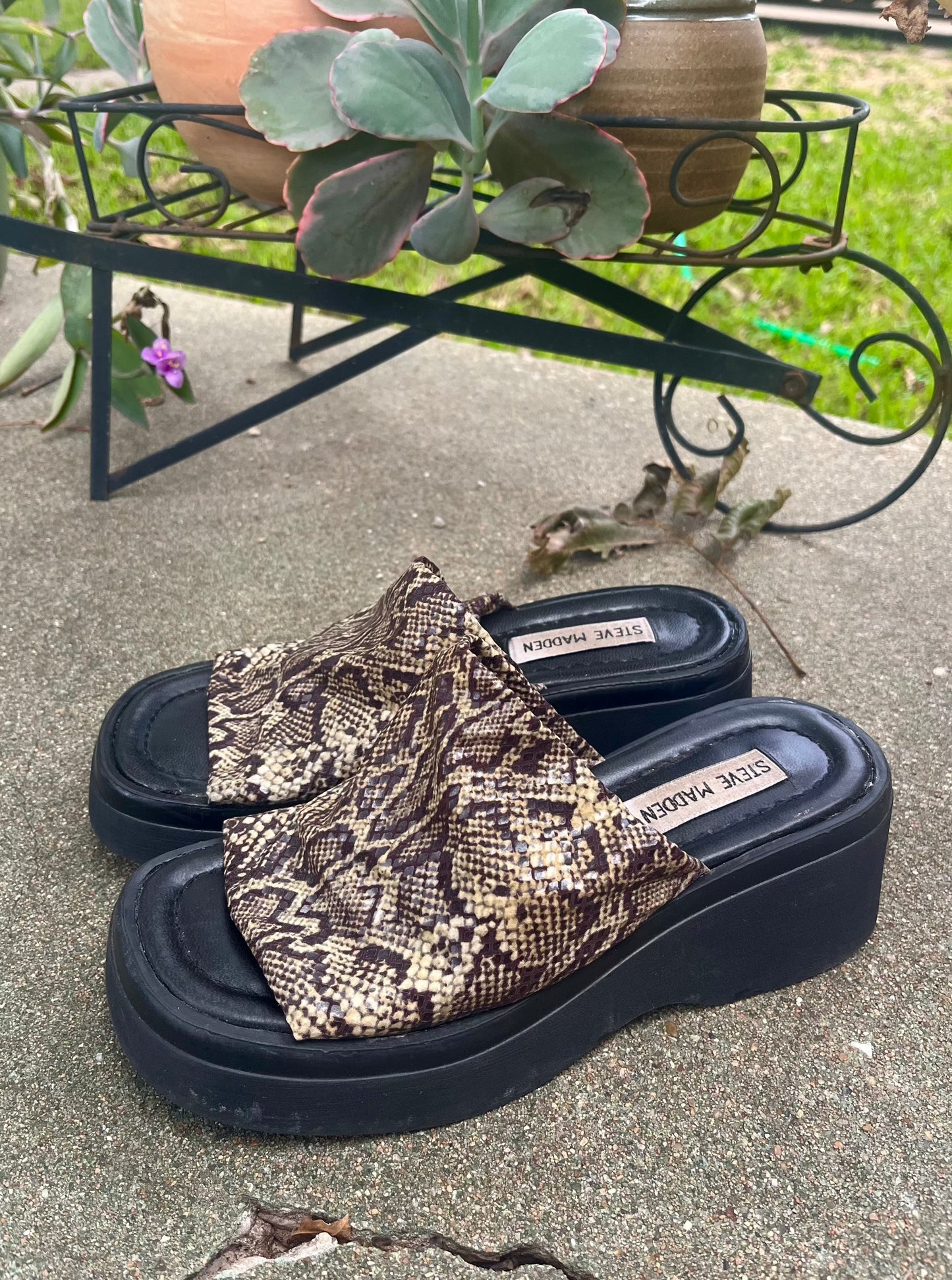 1990s Madden Snake Venom Sandals [W6/7]