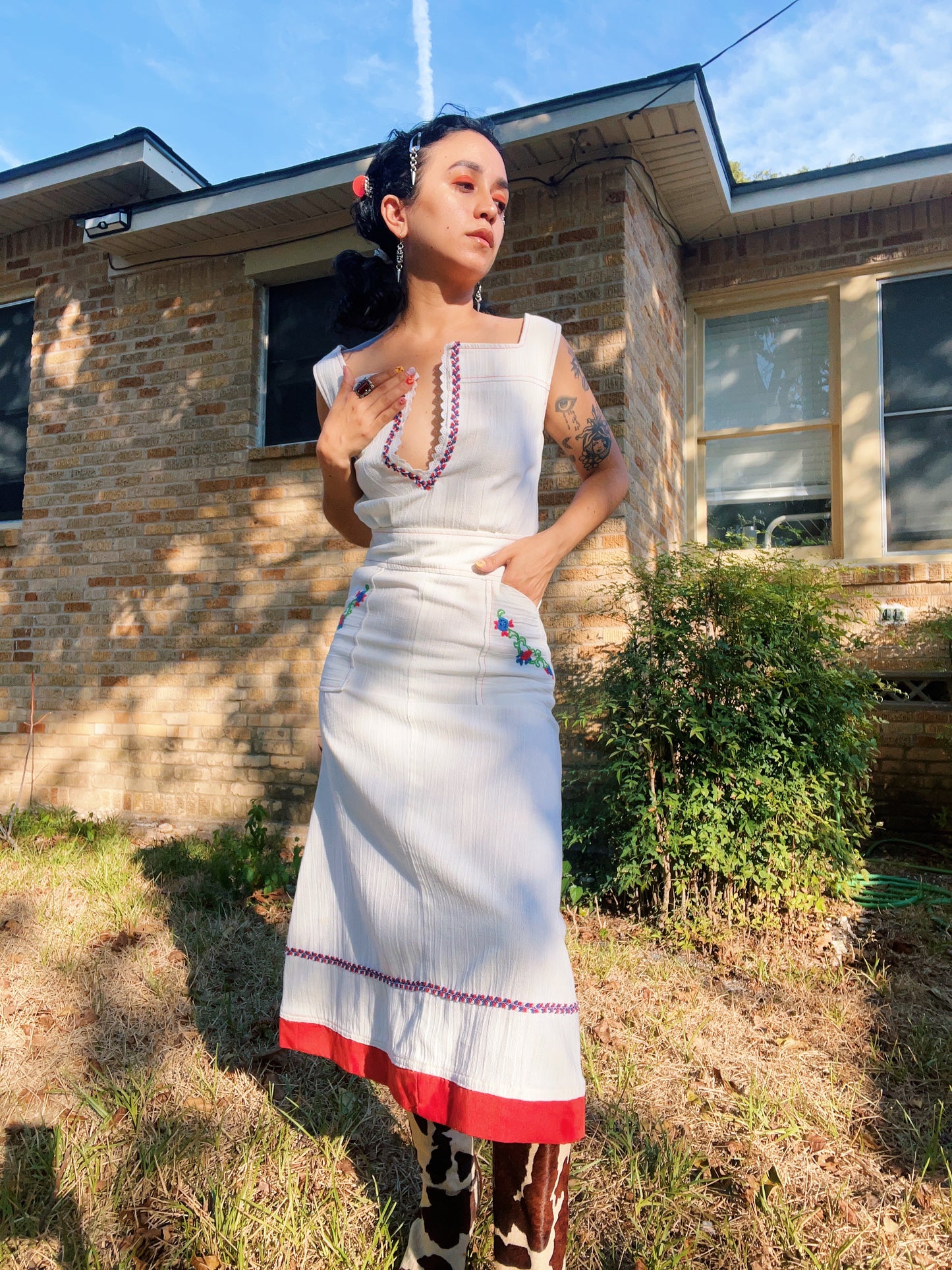 1970s Midsommar Folk Dress